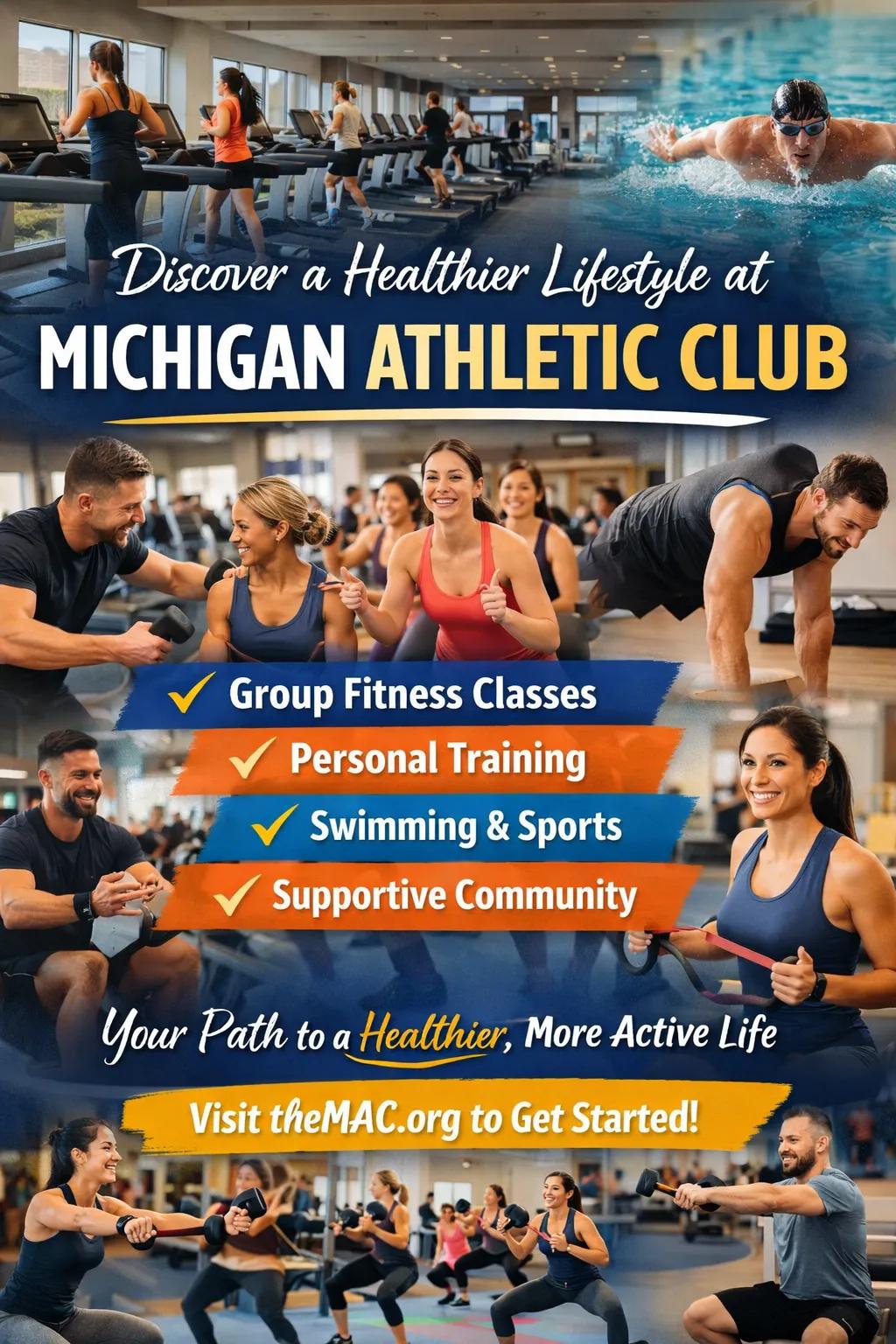 Discover a Healthier Lifestyle at Michigan Athletic Club